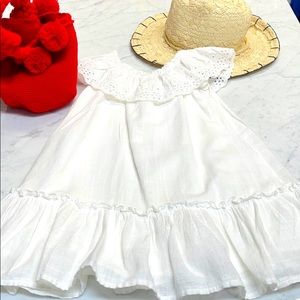 Cat & Jack white dress for girls